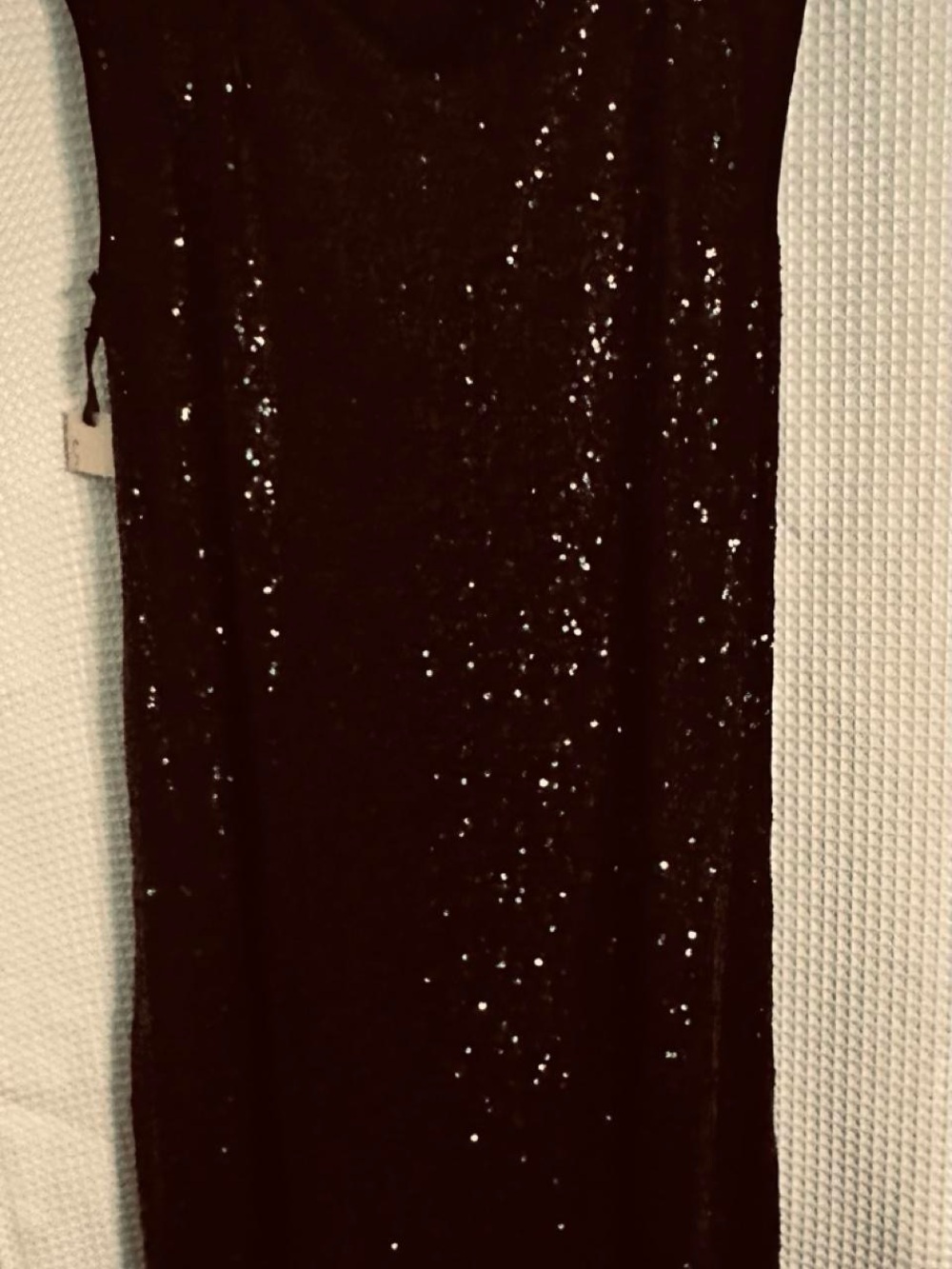 Black Sequin Women's Skirt - Elegant Evening Wear
